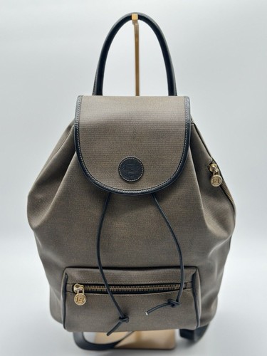 Authentic fendi canvas leather - authentic,