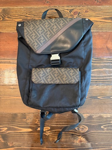 Fendi zucca monogram nylon - fendi, ff