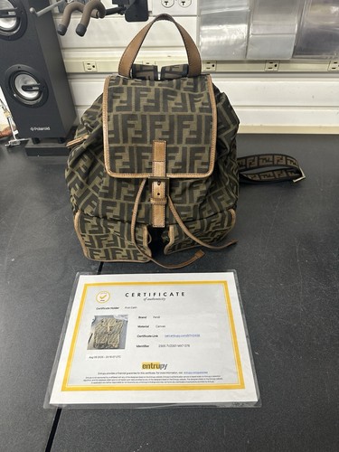 Fendi monogram backpack - ff,