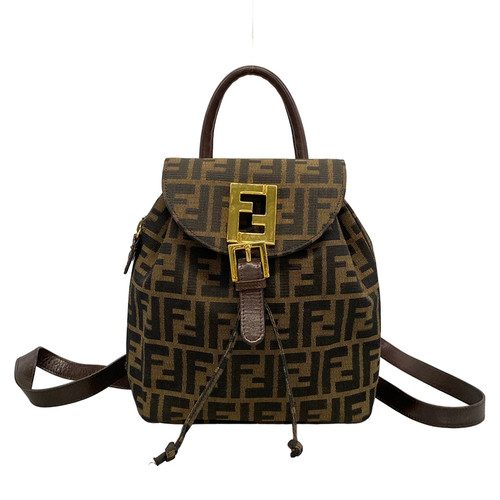 Fendi zucca dark brown - fendi,