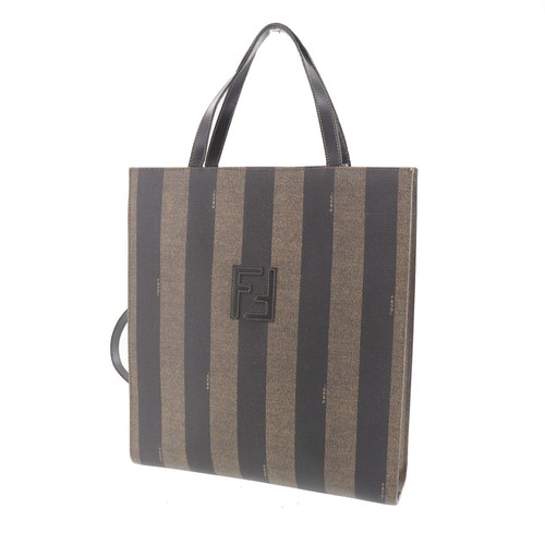 Fendi pequin used 2way handbag - fendi,