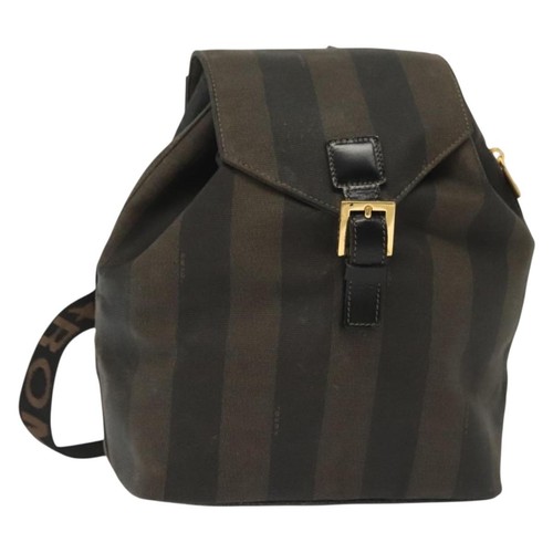 Fendi pecan canvas - pecan, backpack